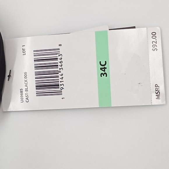 Coco Reef Retro Swirl‎ Ultra Fit Bra-Sized Underwire Tankini Swim Top Black 34C - Picture 11 of 11